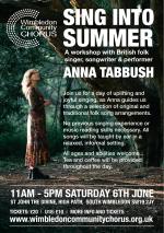 Sing Into Summer - A Workshop with Anna Tabbush